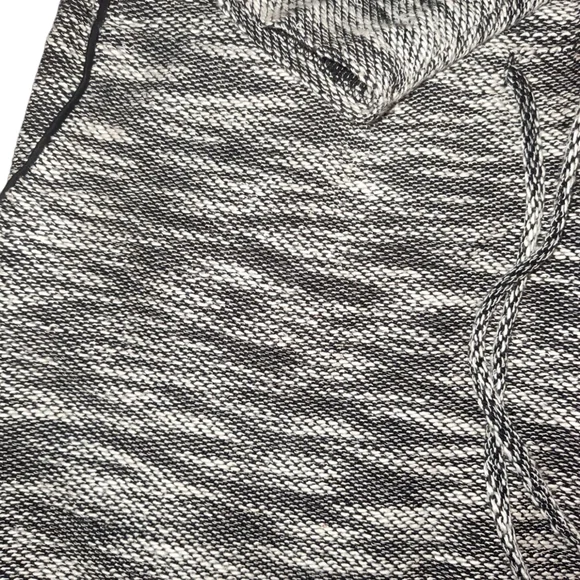 Merona Cotton Blend Heather Gray Drawstring Waist Dress Size Small - Picture 5 of 8